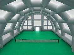 Фотография Надувной теннисный корт «Дэвис» из ткань ПВХ (PVC) ТаймТриал