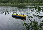 Фотография Буксируемый аттракцион надувной водный, зимний аттракцион Банан для катания по воде из ткань ПВХ (PVC) ТаймТриал