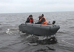 Фотография "GROM EVO-350" - модифицированная пневмокаркасная моторная лодка ПВХ с надувным дном НДНД из ткань ПВХ (PVC) ткань ТПУ (TPU) 420D ткань ТПУ (TPU) 840D ТаймТриал
