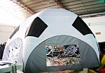 Фотография Надувная палатка, шатер "Футбольный мяч" из ткань ПВХ (PVC) ТаймТриал