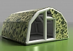 Фотография Надувной Модуль (палатка) Полевой госпиталь из ткань ПВХ (PVC) ТаймТриал