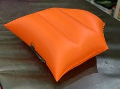 Фотография "ДОМИК" - надувное универсальное сиденье из ТПУ для пакрафтов, каяков, байдарок из ткань ТПУ (TPU) 210D ТаймТриал