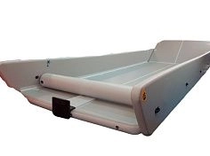 Фотография Мобильный надувной паром для переправы автомобиля, техники через водоёмы из ткань AIRDECK (DROP STITCH) ТаймТриал