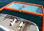 Фотография Надувной бассейн для купания в открытом море (понтонный) из ткань ПВХ (PVC) ТаймТриал