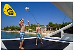 Фотография Надувная водная батутная волейбольная площадка из ткань ПВХ (PVC) ТаймТриал