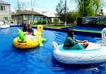 Фотография Надувной бассейн для зорбов и бамперных лодочек из ткань ПВХ (PVC) ТаймТриал