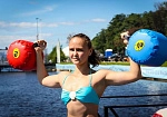Фотография "АКВАГИРИ" - спортивные надувные водоналивные гири из ПВХ из ткань ПВХ (PVC) ТаймТриал