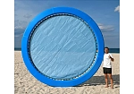 Фотография "PARTYCHILL" - надувная круглая платформа с сеткой для отдыха на воде из ткань AIRDECK (DROP STITCH) ТаймТриал