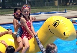 Фотография "ДИНО" - надувной водный аттракцион для детей из ткань ПВХ (PVC) ТаймТриал
