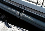 Фотография Надувной (пневматический) защитный швартовый, причальный кранец (баллон) для швартовки катера, яхты, лодки из ткань ПВХ (PVC) ТаймТриал