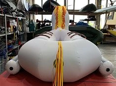 Фотография "КОНЕК-ГОРБУНОК" - надувной буксируемый зимний, водный аттракцион банан из ткань ПВХ (PVC) ТаймТриал
