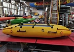 Фотография "АКЬЯ" - надувные спасательные санки с ручками для спасения на горнолыжных курортах из ткань ПВХ (PVC) ТаймТриал