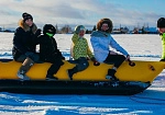 Фотография Надувные зимние, водные санки «Банан» для катания из ткань ПВХ (PVC) ТаймТриал