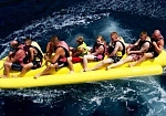 Фотография Буксируемый аттракцион надувной водный, зимний аттракцион Банан для катания по воде из ткань ПВХ (PVC) ТаймТриал
