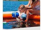 Фотография "ГЕКСАГОН" - надувная платформа-бассейн для отдыха, купания, развлечений на воде, море из ткань AIRDECK (DROP STITCH) ТаймТриал