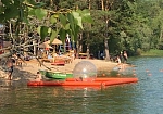 Фотография «АКВАЗОРБ» - аттракцион водный шар прозрачный надувной из ТПУ из пленка ТПУ (TPU) 0,7 мм ТаймТриал