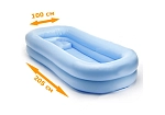 Фотография Надувная ванна из прочного ТПУ для мытья, купания на кровати лежачих больных, инвалидов из ткань ТПУ (TPU) 210D ТаймТриал