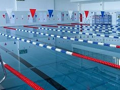 Фотография Шнур с флажками поворота для бассейна из ткань ПВХ (PVC) ТаймТриал