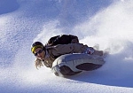 Фотография "ТУРБОСАНКИ" - зимние надувные бескамерные сани для катания с гор. Фрирайд из ткань ПВХ (PVC) ТаймТриал