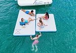 Фотография Надувной SUP плот-платформа из AirDeck для отдыха на воде из ткань AIRDECK (DROP STITCH) ТаймТриал