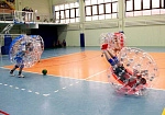 Фотография Надувной шар для футбола «Бампербола» из ТПУ из пленка ТПУ (TPU) 0,7 мм ТаймТриал