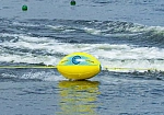 Фотография "SAFE BALL" - надувной страховочный поплавок для безопасного буксирования бананов, ватрушек из ткань ПВХ (PVC) ТаймТриал