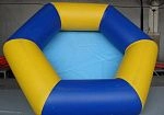 Фотография Надувной многоугольный  с надувным бортом бассейн для детей, взрослых из ткань ПВХ (PVC) ТаймТриал