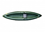 Фотография "ВАРВАР ЛАЙТ-380" - одноместный надувной каяк (байдарка) из ТПУ с надувным дном с самоотливом из ткань ТПУ (TPU) 210D ТаймТриал