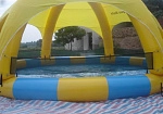 Фотография Надувной крытый бассейн для аквазорбов из ткань ПВХ (PVC) ТаймТриал