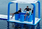 Фотография Надувная плавающая беседка-платформа "Aqua" из ткань ПВХ (PVC) ТаймТриал