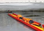 Фотография "УСЛП" - надувное спасательное устройство спасения из ледяной полыньи для МЧС, спасателей из ткань ПВХ (PVC) ТаймТриал