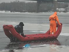 Фотография Многофункциональная надувная спасательная лодка ПВХ для МЧС для спасения на воде, льду из ткань ПВХ (PVC) ТаймТриал