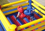Фотография Надувной боксерский ринг с надувным дном из ткань ПВХ (PVC) ТаймТриал