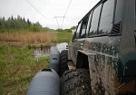 Фотография Надувные поплавки на колеса автомобиля, внедорожника из ткань ПВХ (PVC) ТаймТриал