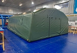 Фотография Жилой военный модуль ПКП-ТТ 48 - надувная пневмокаркасная палатка из ткань ПВХ (PVC) ТаймТриал