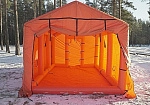 Фотография Надувная облегченная палатка «ЛАЙТ» из ТПУ из ткань ТПУ (TPU) 210D ТаймТриал
