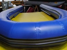 Фотография Быстросъемные изогнутые надувные борта (баллоны) для лодки на заказ из ткань ПВХ (PVC) ТаймТриал