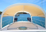 Фотография Надувной мобильный тент для яхты, катера из  ткань ПВХ (PVC) ТаймТриал