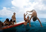 Фотография Надувной гимнастический мат «Пируэт» MAX из ткань AIRDECK (DROP STITCH) ТаймТриал