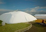 Фотография Пневмокаркасное мобильное зернохранилище из ткань ПВХ (PVC) ТаймТриал