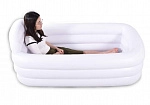 Фотография Прочная надувная мобильная ванна из ПВХ или ТПУ для купания, мытья. Долговечная из ткань ПВХ (PVC) ткань ТПУ (TPU) 210D ТаймТриал