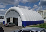 Фотография Пневмокаркасное надувное арочное сооружение из ткань ПВХ (PVC) ТаймТриал