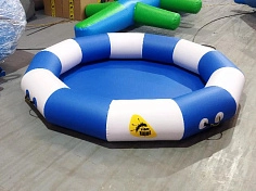 Фотография Большой надувной бассейн с надувным бортом «Макси» для детей, взрослых из ткань ПВХ (PVC) ТаймТриал