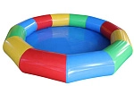 Фотография Надувной круглый  с надувным бортом бассейн для детей, взрослых из ткань ПВХ (PVC) ТаймТриал