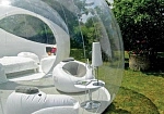 Фотография Уникальная прозрачная палатка-шар сфера Bubble Tree из пленка ТПУ (TPU) 0,7 мм ТаймТриал