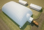 Фотография Пневмокаркасное мобильное зернохранилище из ткань ПВХ (PVC) ТаймТриал