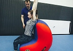 Фотография Надувной гимнастический фляк-тренер «Сальтуй» из ткань ПВХ (PVC) ТаймТриал