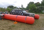 Фотография Плавучие надувные понтоны для строительства и перевозки грузов из ткань ПВХ (PVC) ТаймТриал