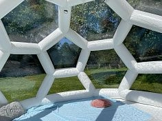 Фотография Надувной прозрачный герметичный купол из ткань ПВХ (PVC) ТаймТриал