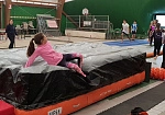 Фотография Надувная подушка «AIRJUMP» для гимнастики из ткань ПВХ (PVC) ТаймТриал